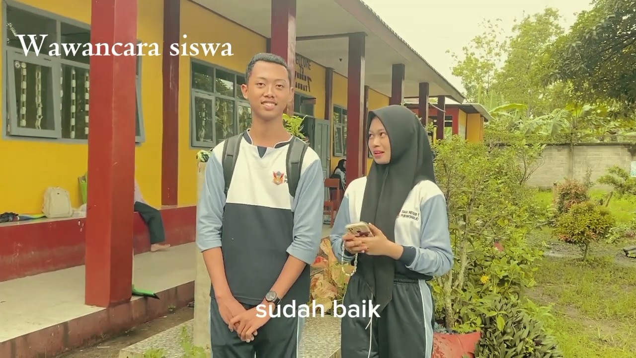 KEBERSIHAN SEKOLAH MENURUT PENDAPAT SISWA//JURNALISTIK.Fellita Nadia Putri (15)