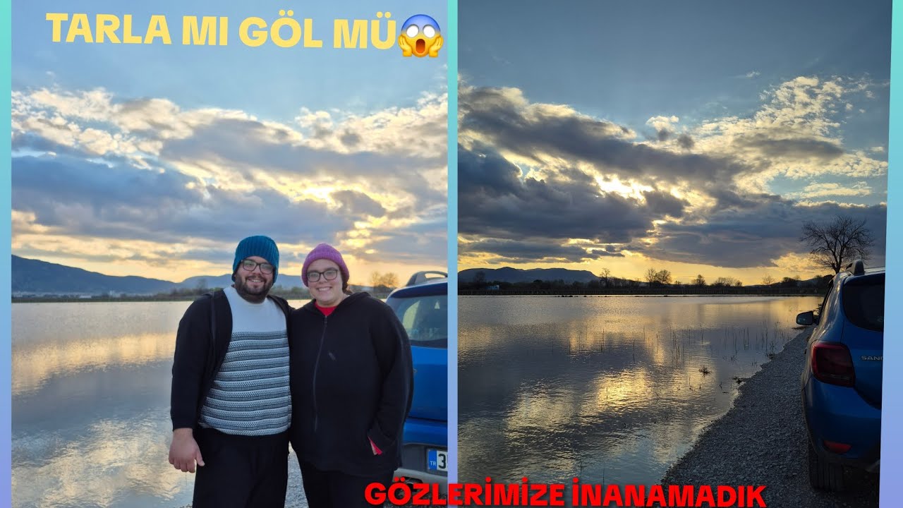 GÖZLERİMİZE İNANAMADIK! 😱 Manisa'da Felaketin Eşiğindeyiz 🌊Tarla mı Göl mü?😳#Gediznehri#manisa