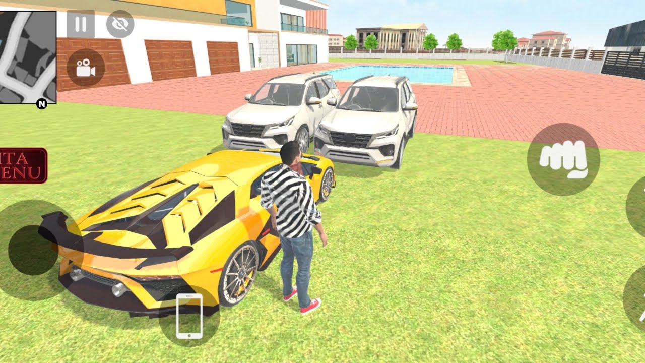 💥 Franklin order by 2️⃣ Fortuner and 1️⃣ Lamborghini 💥 in Indian Theft Auto Simulator!!!!!!! 🎮 