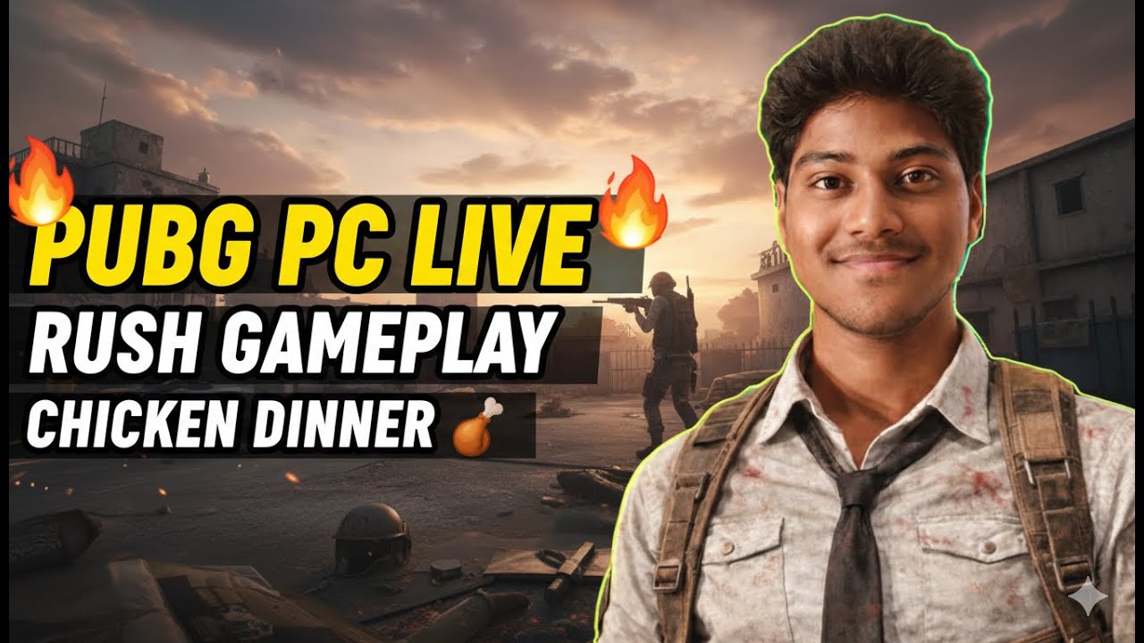 Day 3 noob to pro PUBG LIVE