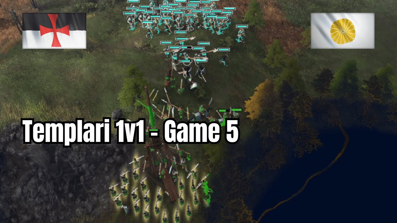 Templari 1v1 - Game 5 – Age of Empires 4 Gameplay