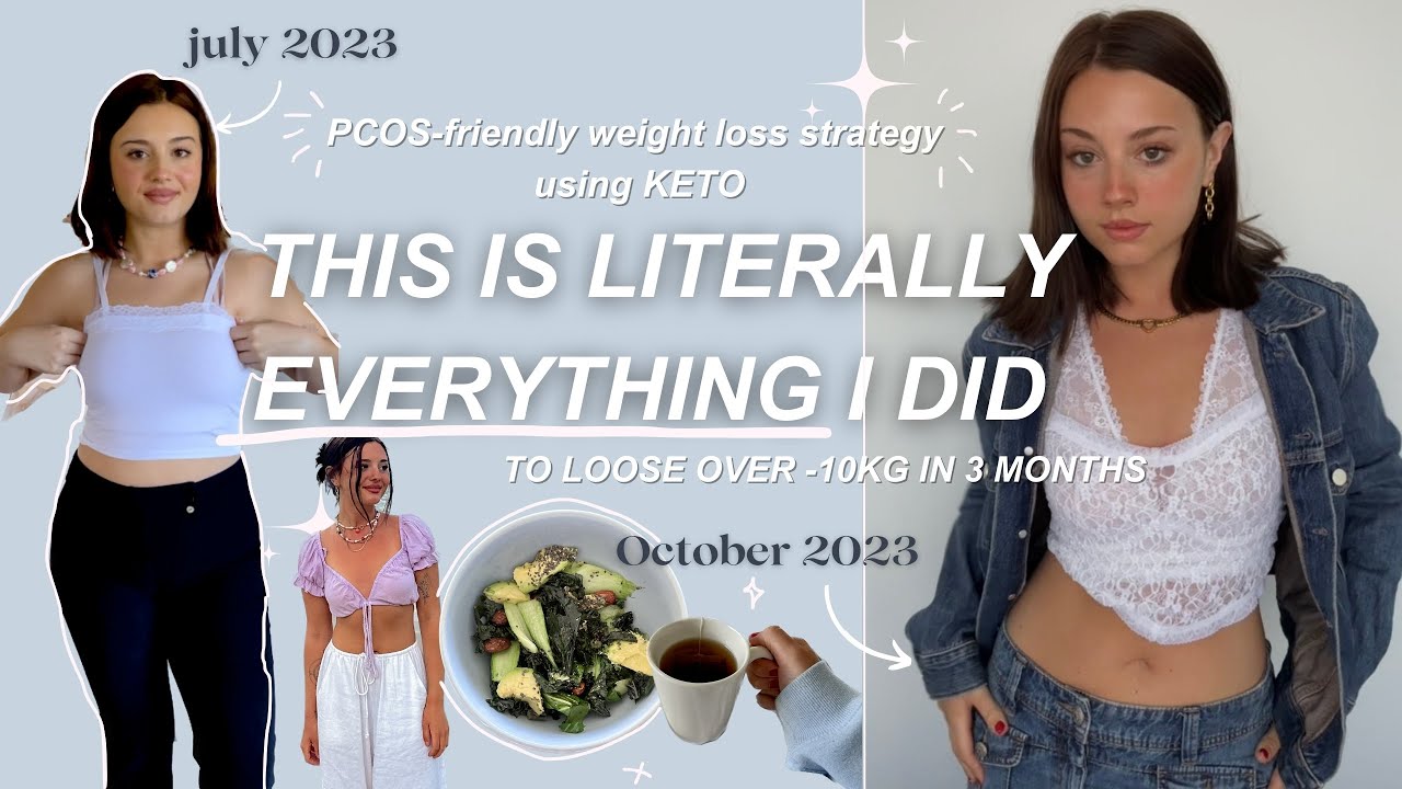 The Weight Loss Strategy That Made Me Lose 10k in 3 Months | PCOS-friendly + Keto