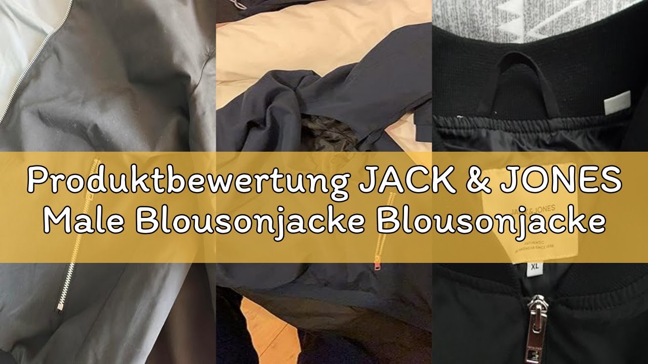 Produktbewertung JACK & JONES Male Blousonjacke Blousonjacke
