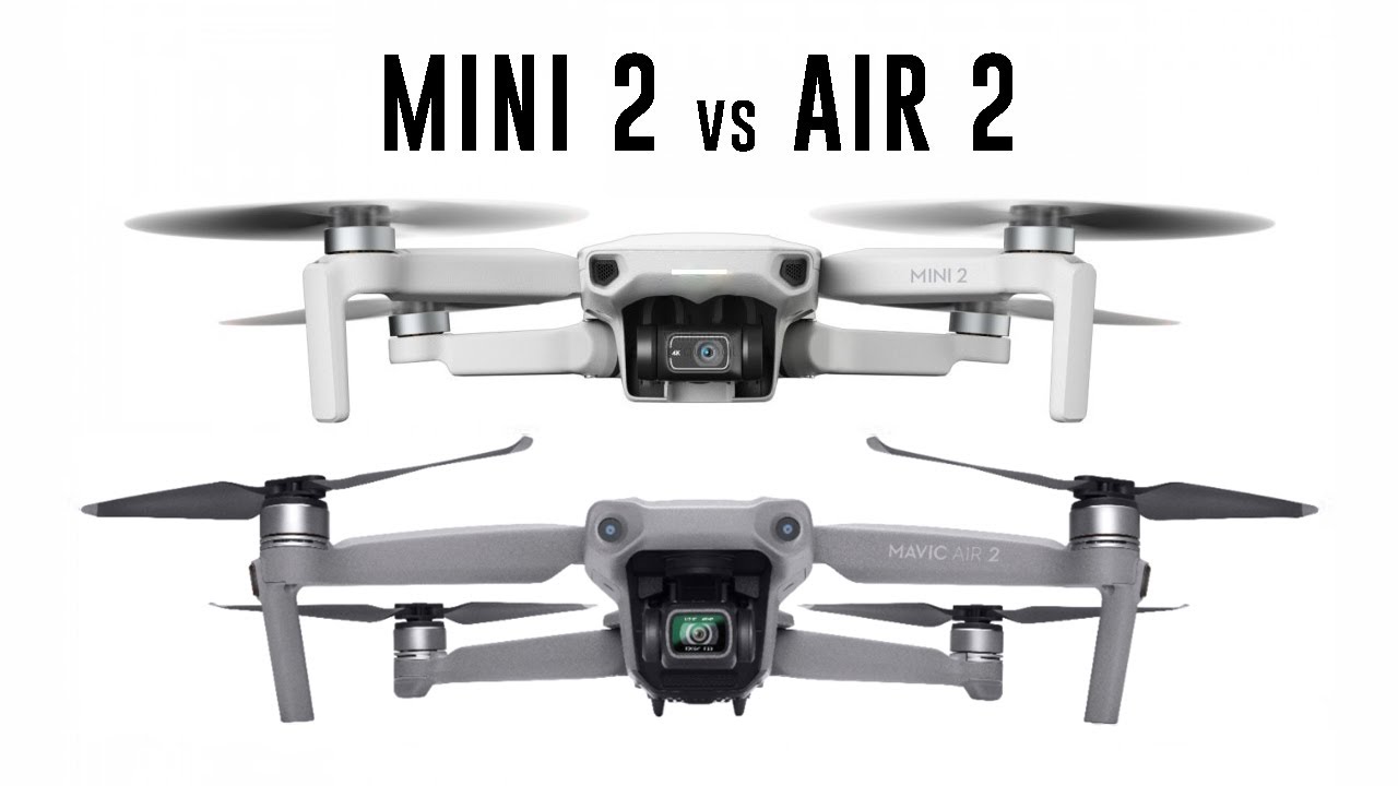 DJI Mini 2 vs Mavic Air 2 - Atlanta skyscraper at NIGHT