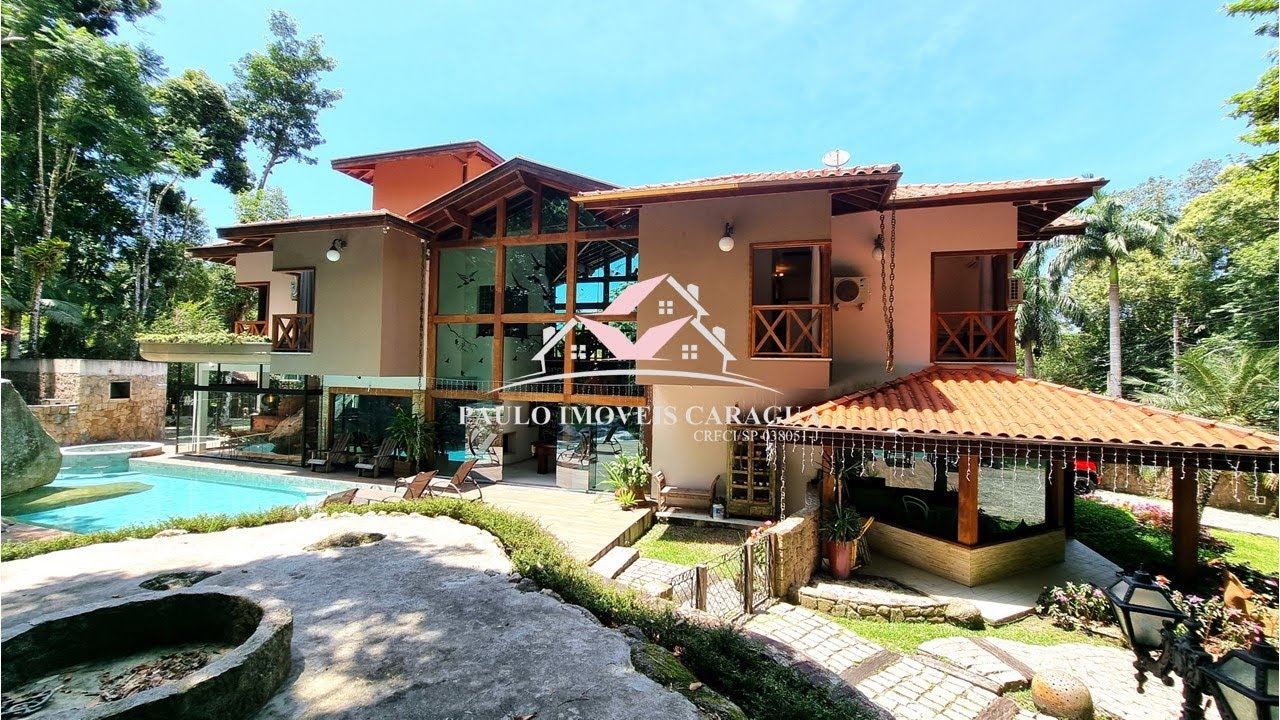 CA0365 - Casa sobrado a Venda cinematográfica no Park Imperial - Praia do Massaguaçu - Caraguatatuba