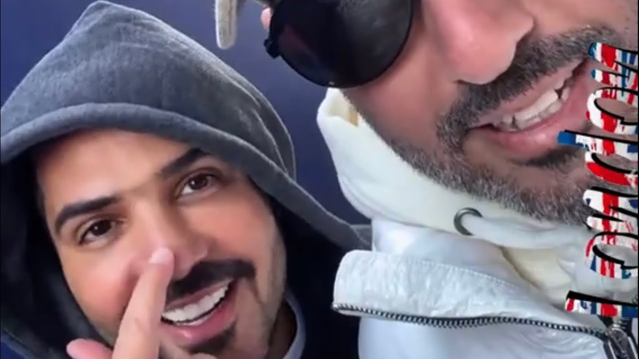 لحظات جميلة في لندن مع نمبروان ، برايكم سوى عملية التجميل لأنفه فقط ؟ 😂😂 (سنابات أنور الخرافي)