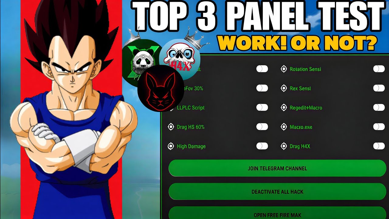I Test Free Fire Top 3 PANELS || Work Or Not 😤