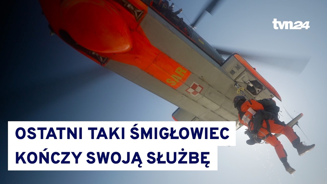 Pożegnanie z Czternastką. Ratowniczy Mi-14 przechodzi do historii [Vlog Molędy]