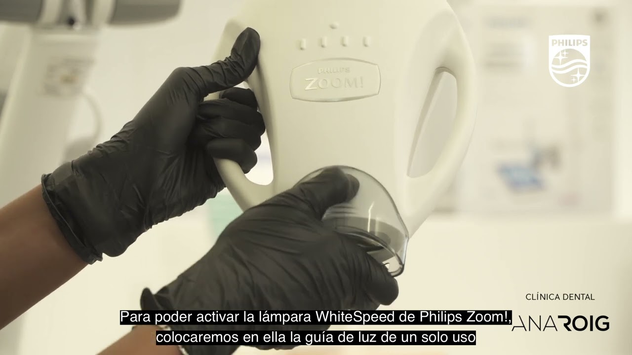 Aplicación de protocolo de blanqueamiento Philips Zoom!
