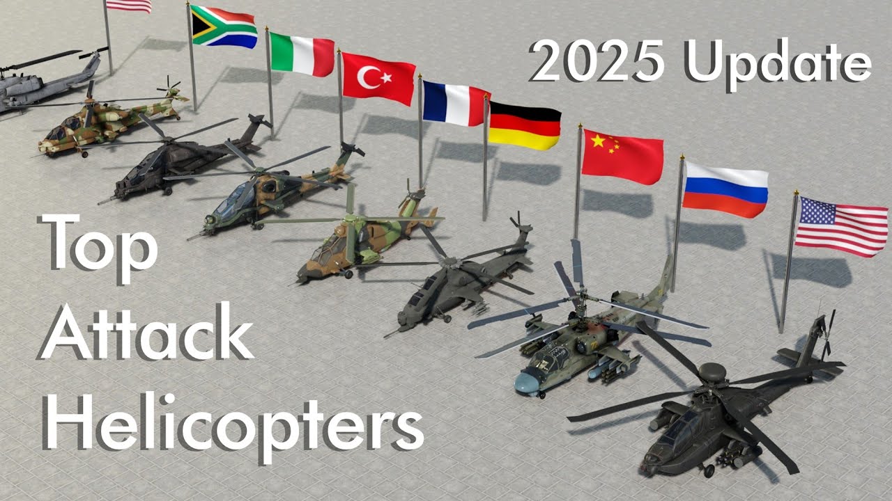 Most Powerful Attack Helicopters in The world