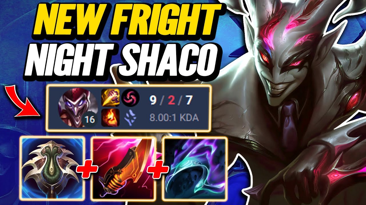 Fright Night Shaco Skin! S14 New Items Ranked [League of Legends] Full Gameplay - Infernal Shaco