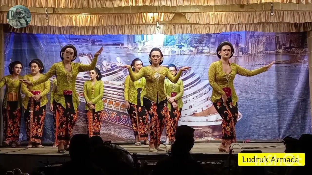 LUDRUK ARMADA - AKSI MEMUKAU PARA SENIWATI DALAM SEGMEN BEDAYAN JULA JULI #ludrukarmada #bedayan