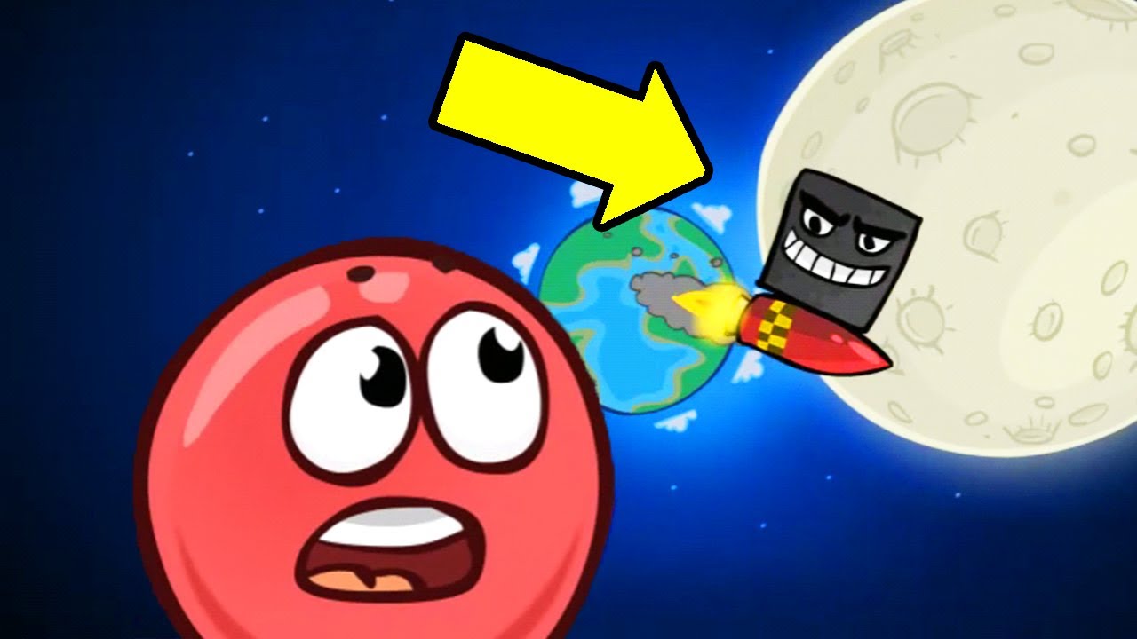 LA BALLE ROUGE DOIT SAUVER LA LUNE MAINTENANT ! | (Monde 4) Red Ball 4 Gameplay