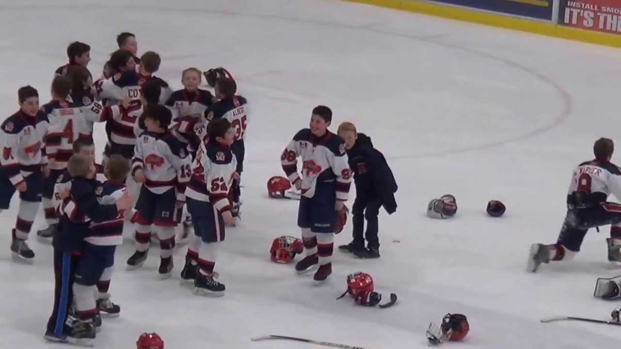 Buffalo Regals vs Burlington Eagles Championship Overtime Winning Goal and Celebration