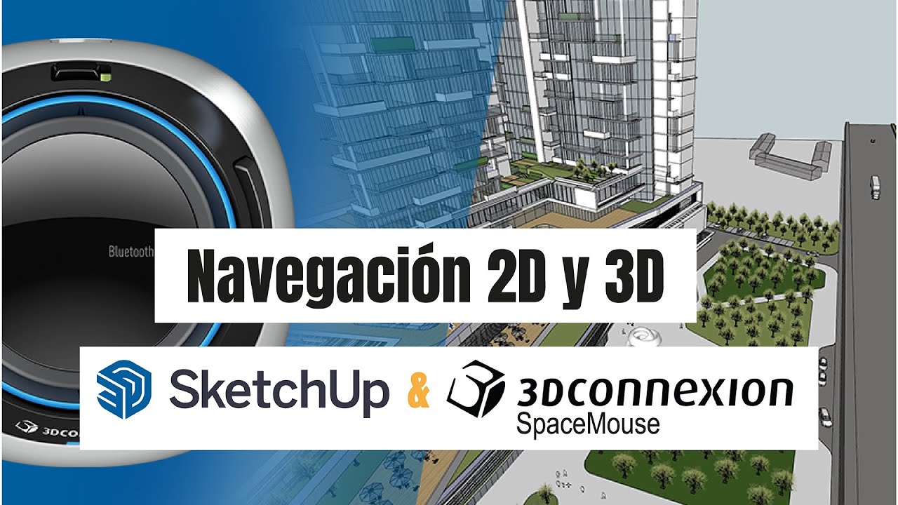 SketchUp SpaceMouse ESP icreatia