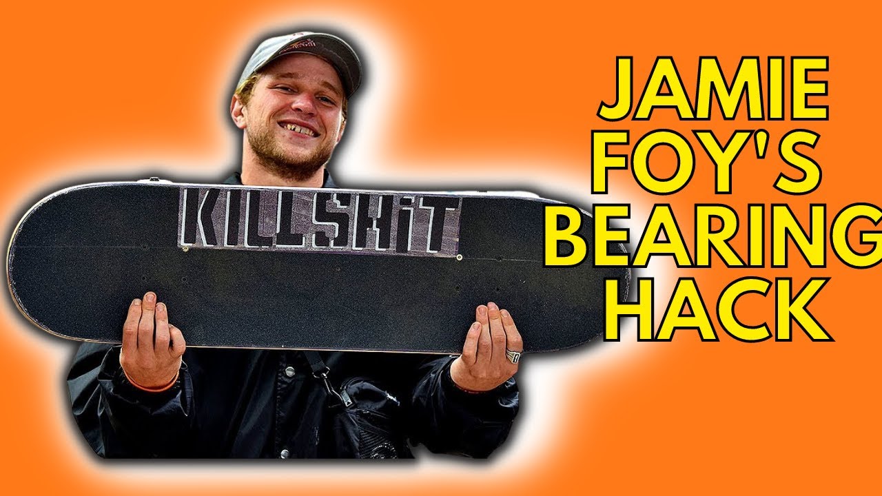 Jamie Foy's hack for bearings