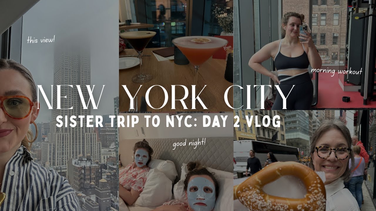 SISTER TRIP TO NYC 2025 💕 | Day 2 in Upper East Side, Midtown & Shopping Spree!