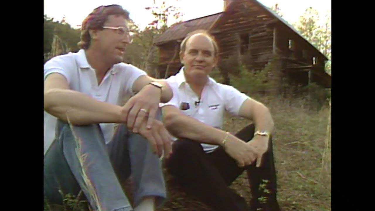 1985 Benny Parsons Visits Childhood Home with Bob Jenkins & Larry Nuber