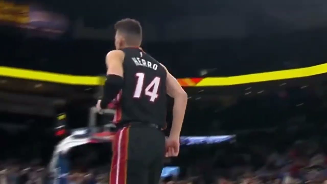 Tyler Herro in the CLUTCH hits his career high 9th 3 pointer!