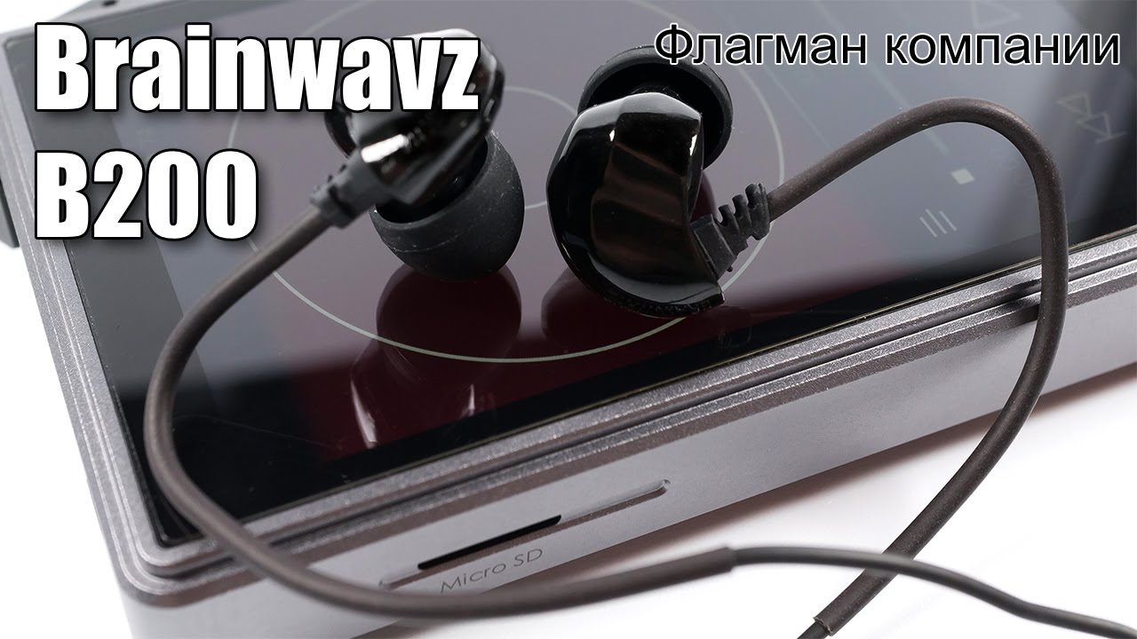 Обзор наушников Brainwavz B200