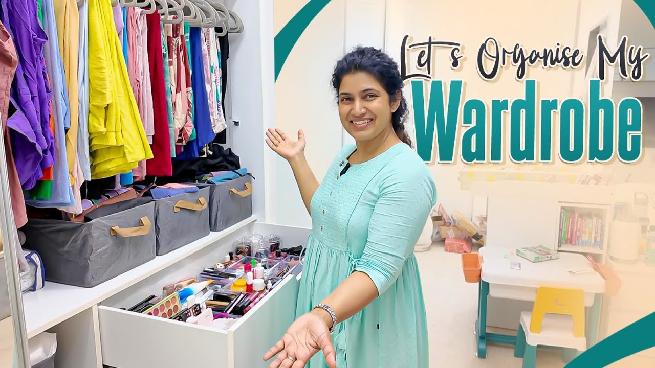 Lets Organise My Vanity & Wardrobe | Wardrobe & Vanity Tour | Hacks & Tricks | Sameera Sherief