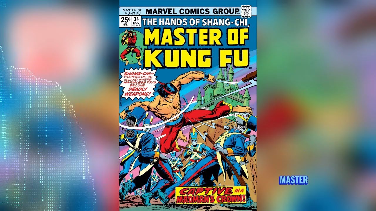 История комиксов Marvel: Мастер кунг-фу #34 (ноябрь 1975 г.) #marvelcomics #shangchi #masterofkungfu