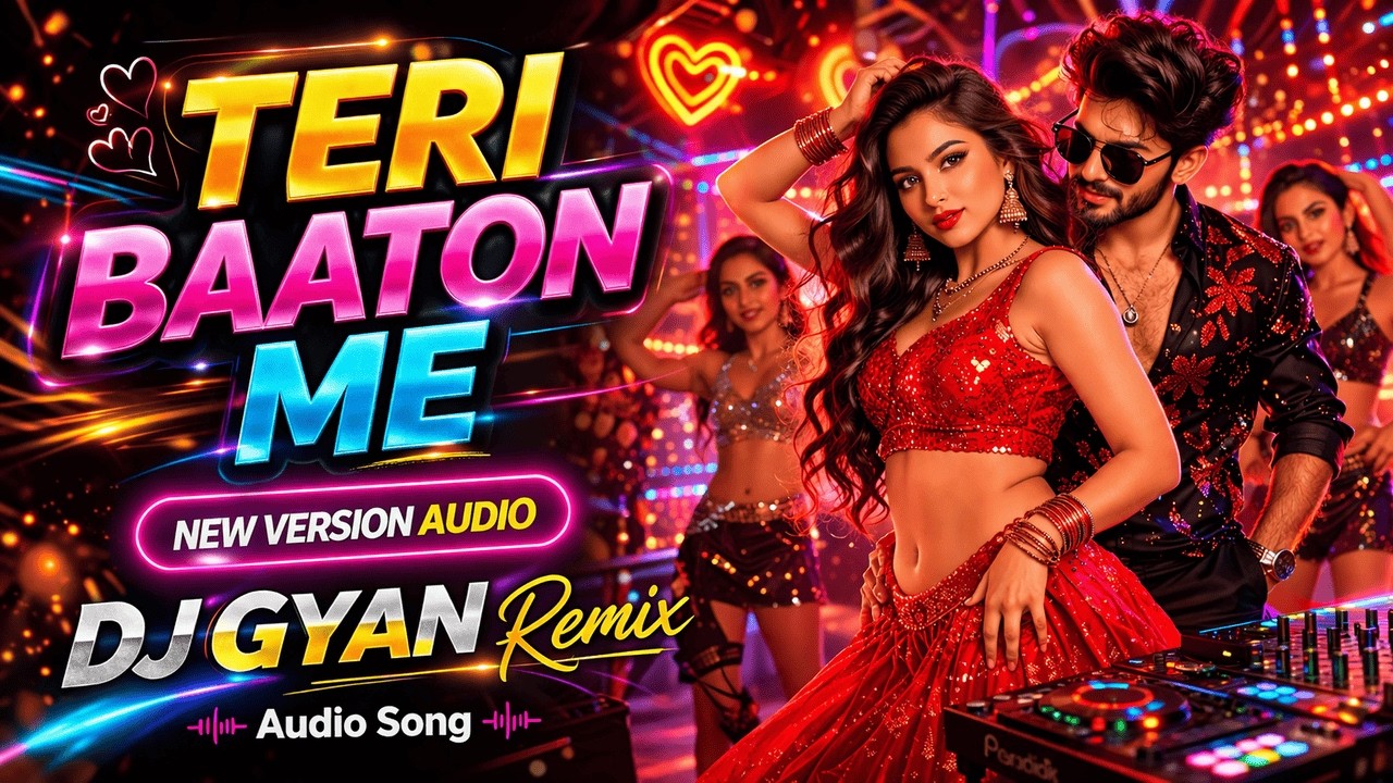 👉 TERI BAATON ME 💃 | DJ GYAN Remix | New Song 2026 | New Version Audio 2026 🔥
