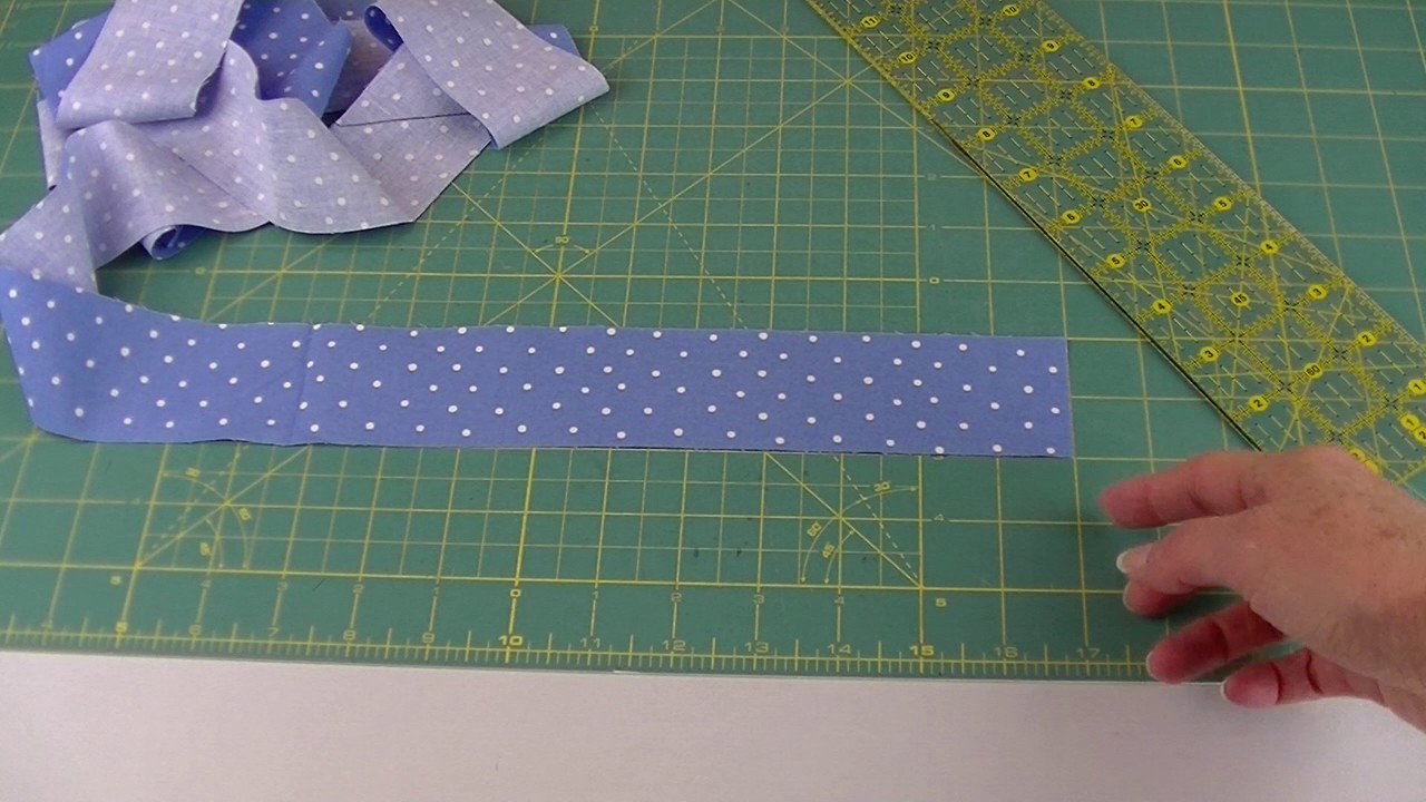 Sewing Binding Strips Together (#9)