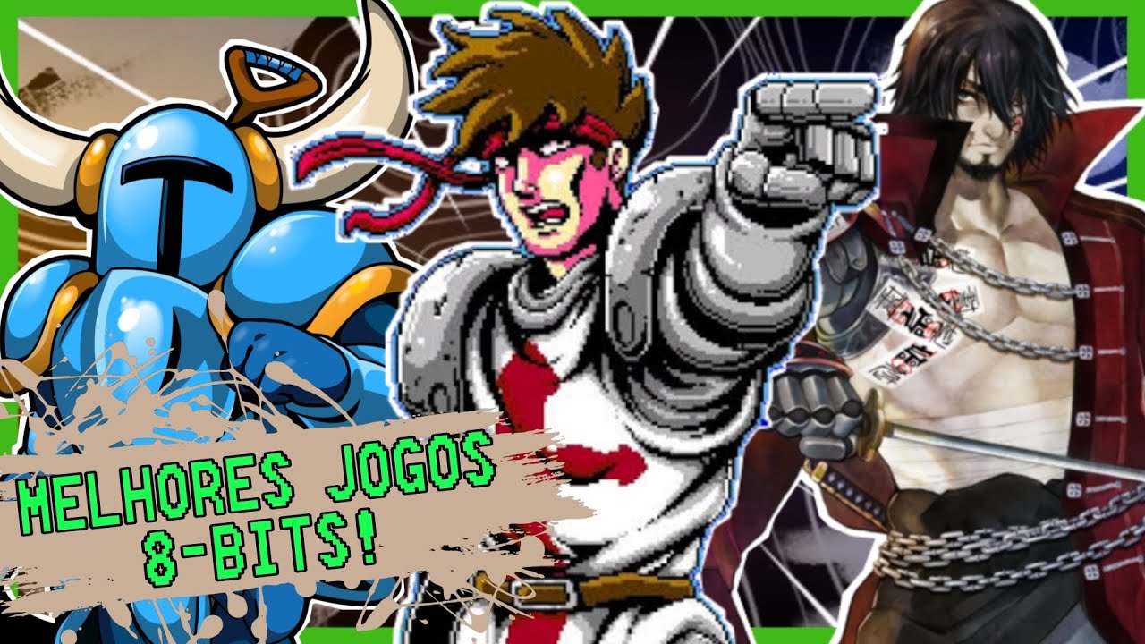 MELHORES JOGOS 8 BITS PARA JOGAR EM 2023