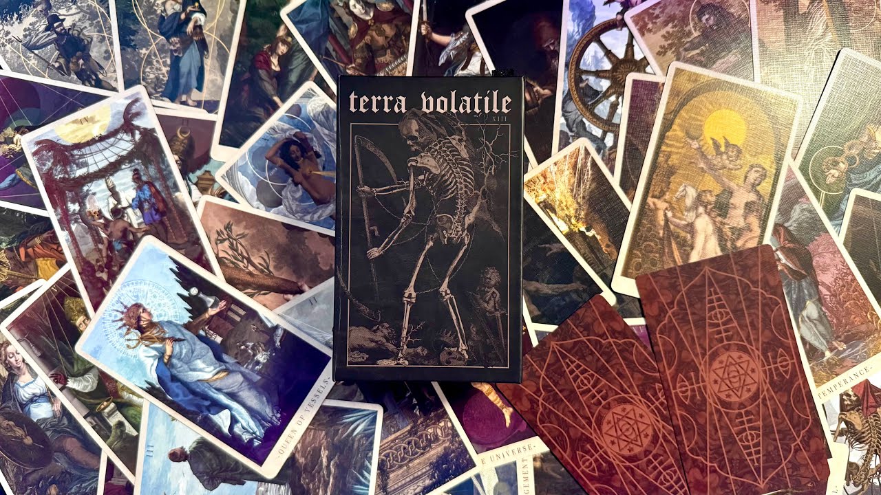 Terra Volatile Tarot Review | Dark & Beautiful Indie Tarot Deck