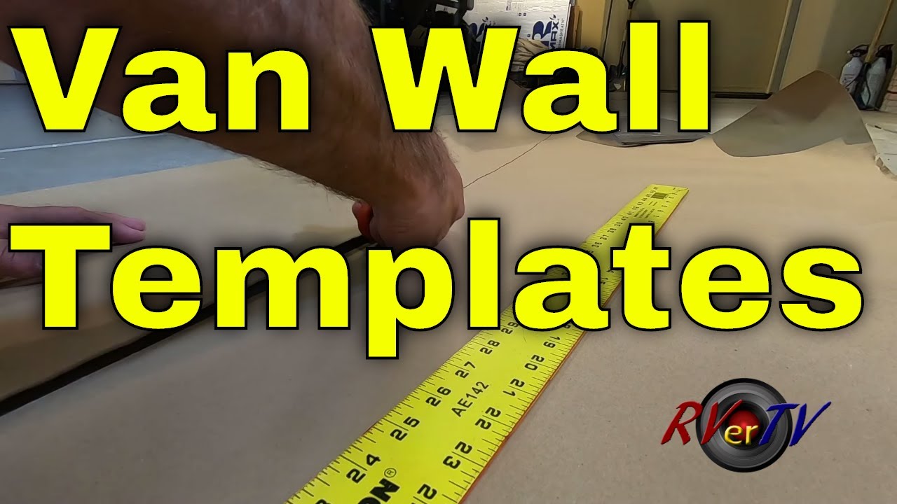 Sprinter Build Interior Walls Templates - Layout - Contour Gauge