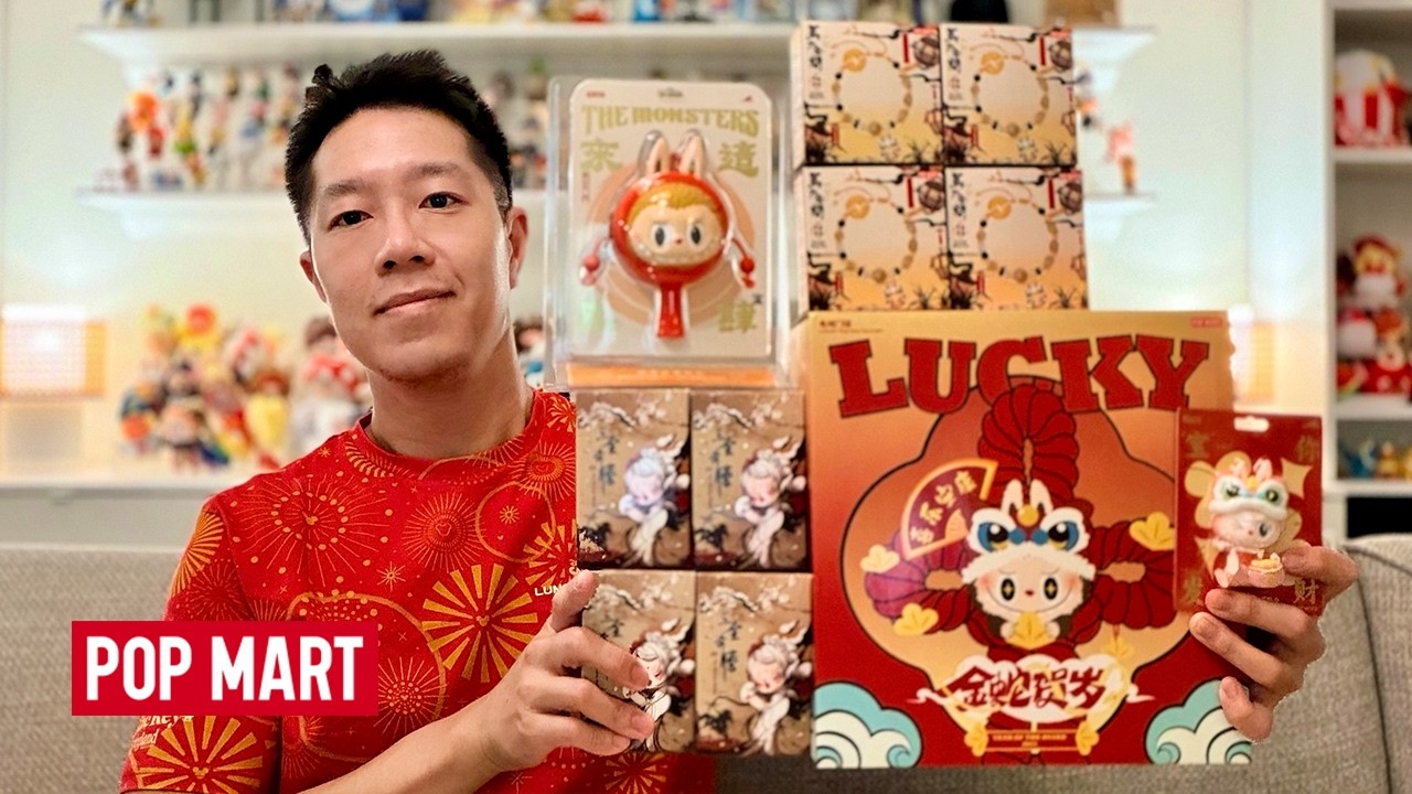 Распаковка новогодних подарков Pop Mart к Лунному Новому году 2026!! Фигурки Labubu Lucky Knot Go...