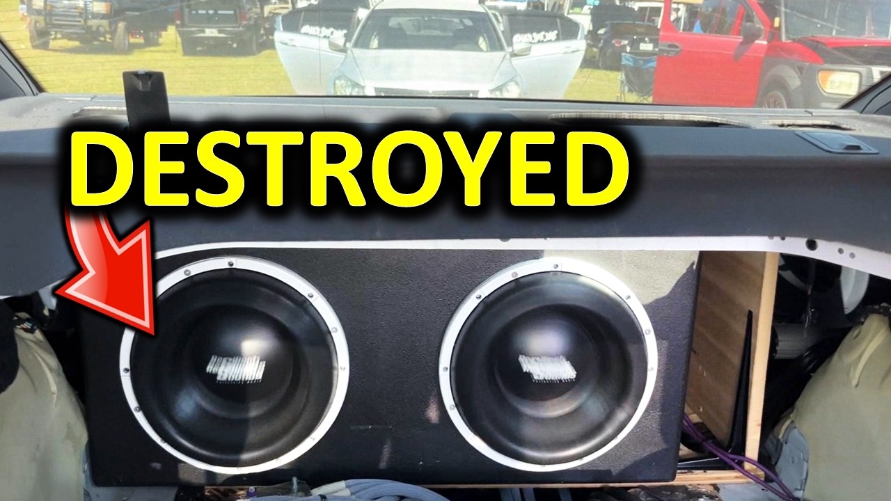 Всего 2 12-дюймовых диска!? Эта машина начала ломаться&hellip;