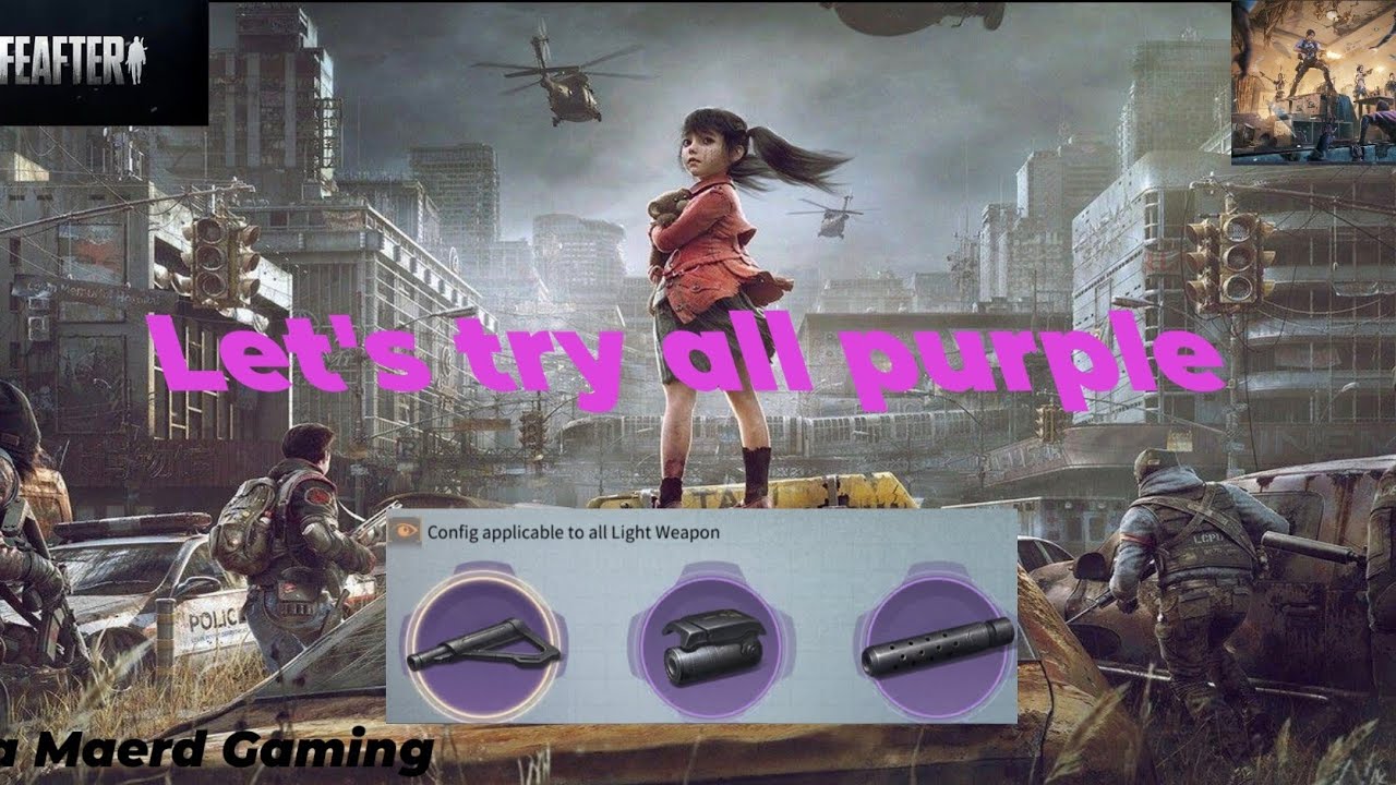 LifeAfter  - Fuse to Purple grade VIII attachment ( Muzzle Stock Sight )