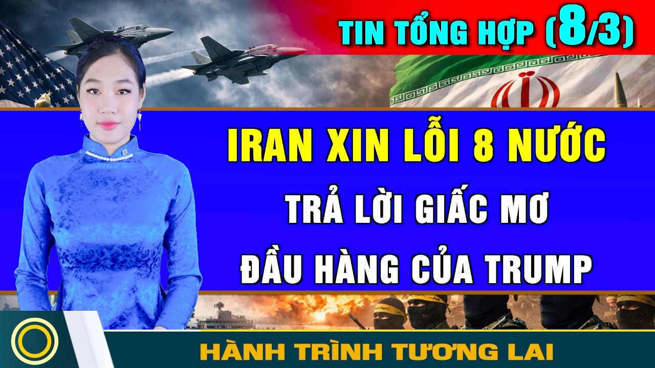 Tin Tổng Hợp (8/3): Chiến tranh Sudan, 50 người c hết. Mỹ cấp Israel 12000 quả bom, Iran rung chuyển