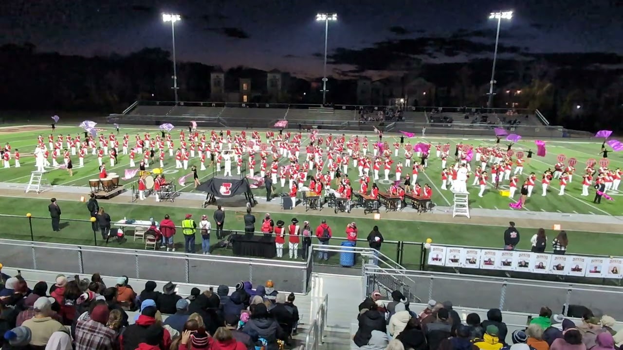 Easton Area High School Red Rover Marching Band - Music in Motion-Whitehall High School - 10/26/2024