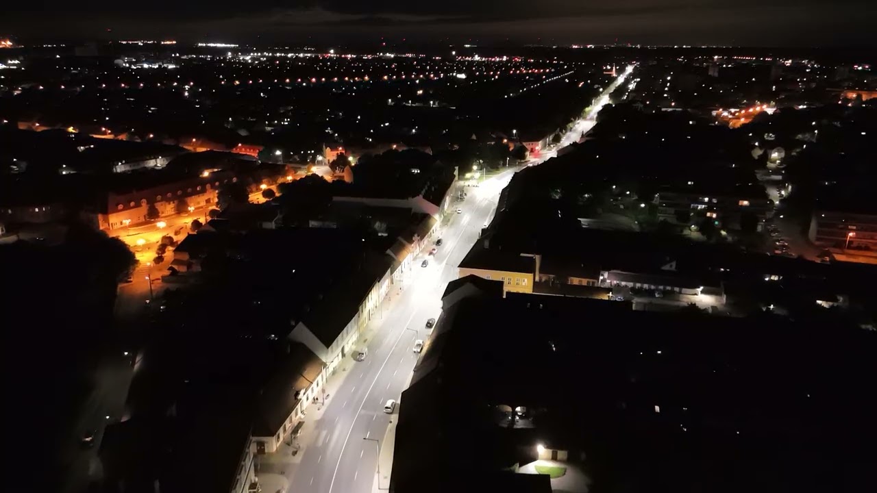 Mosonmagyarovar ejjel / bei Nacht