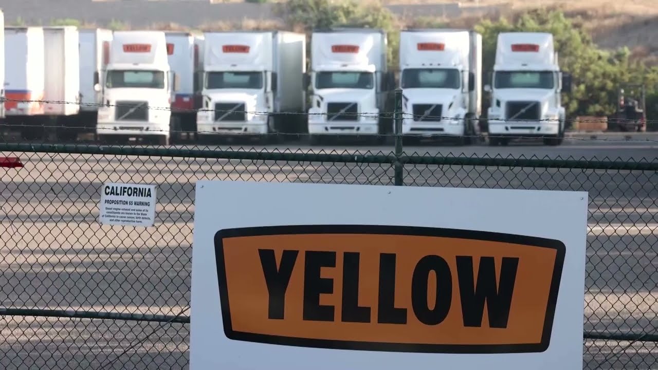 US trucking firm Yellow files for bankruptcy