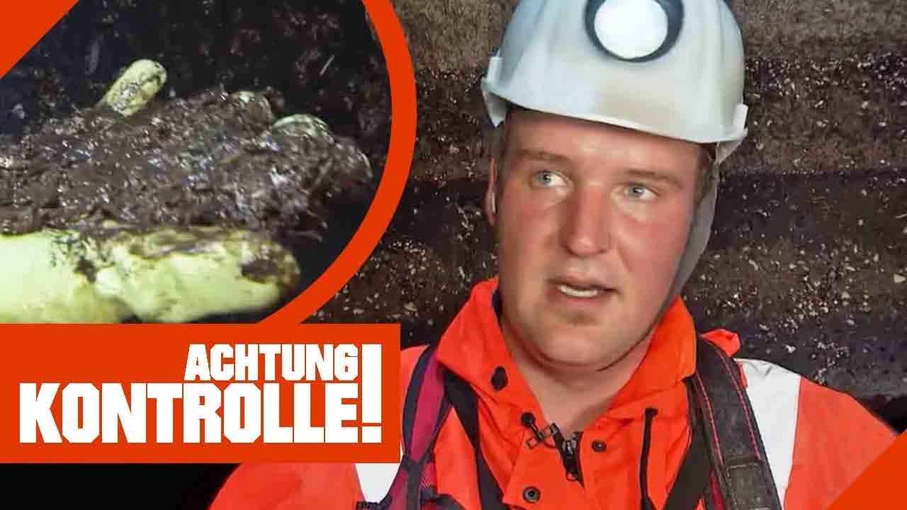 "Man weiß nie was drinnen ist!" Der gefährliche Job als Kanalarbeiter | Achtung Kontrolle
