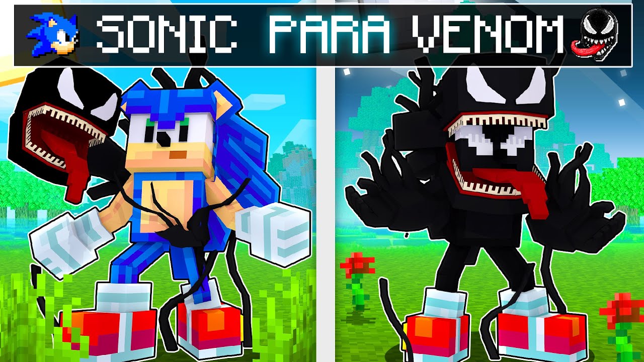 A história do SONIC para o VENOM no Minecraft ‹‹ P3DRU ››