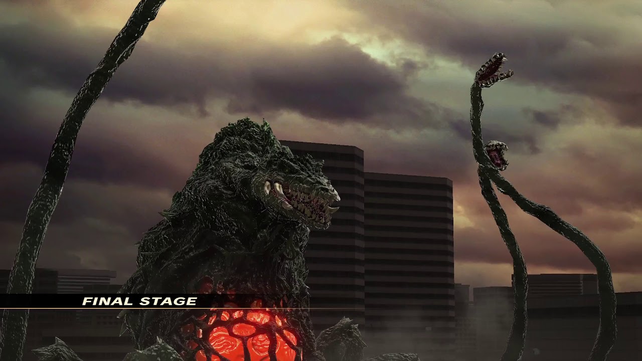 GODZILLA PS4: Biollante vs Godzilla 1989 and Burning Godzilla