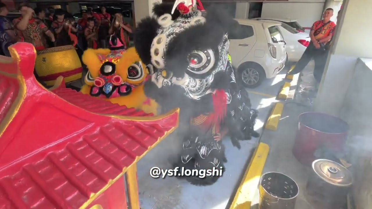 Lion Dance Praying 【赛前参神】 || ft. 檳城宏冠文化體育會 & 檳城大山腳宏偉文化藝術協會