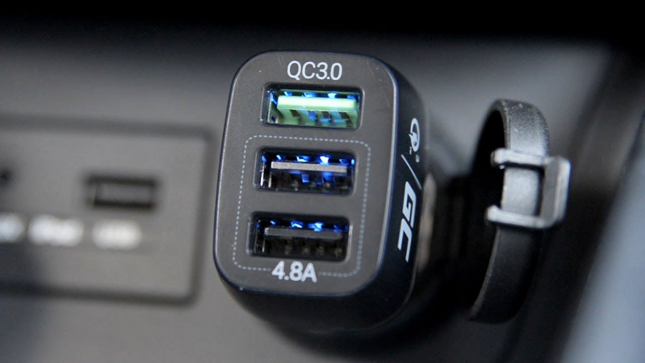 Green Cell Car Charger 3 - Ładowarka samochodowa z Quick Charge 3.0