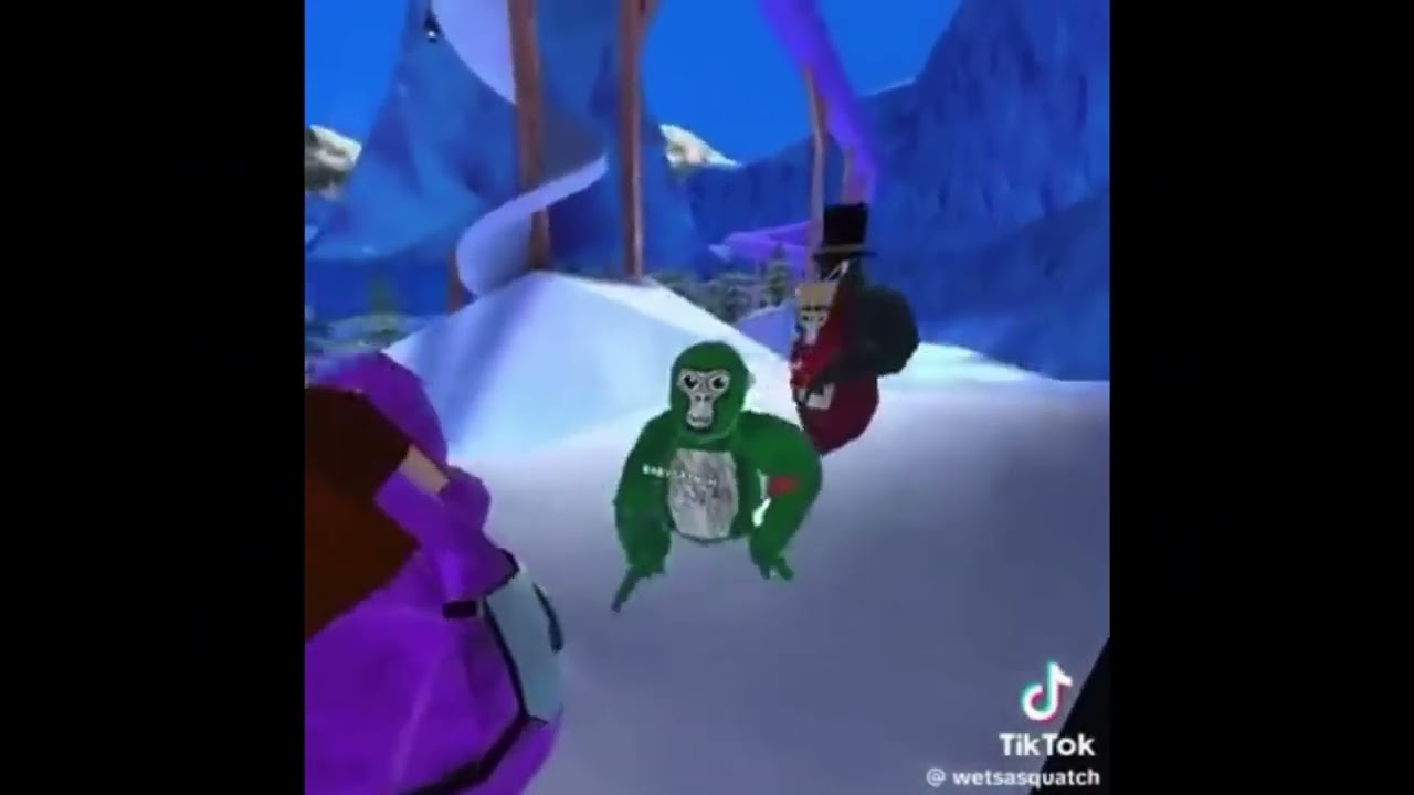 Gorilla tag try not laugh 5