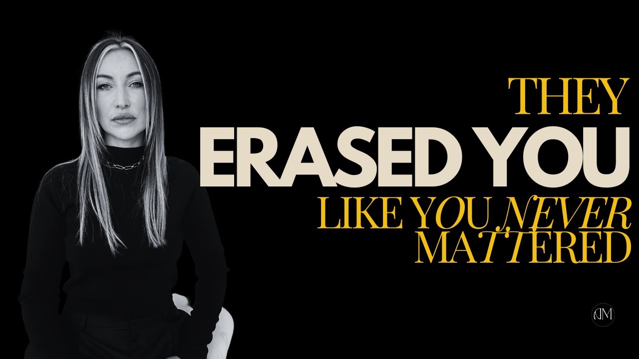 The Narcissist Got Rid of You Like YOU Never Exsisted
