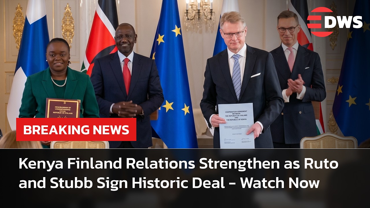 WATCH NOW: Kenya and Finland Sign Landmark Agreement as Ruto Meets Stubb in Helsinki | AC14