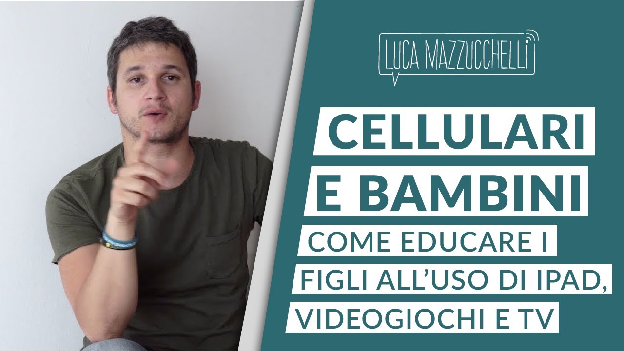 Cellulari e bambini: come educare i figli all’uso di iPad, videogiochi e televisori