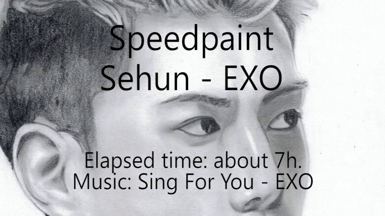 Sehun (EXO) Speedpaint