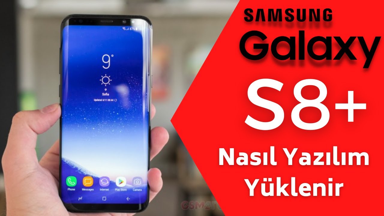 Samsung S8 Plus nasıl yazılım yüklenir. How to update samsung s8 plus firmware