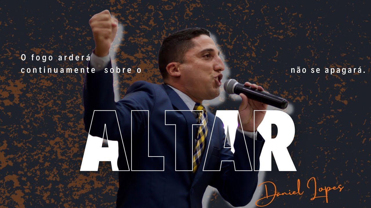 O Fogo arderá continuamente sobre o altar